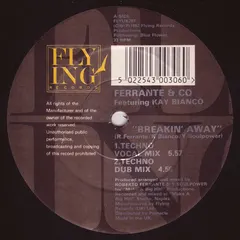 Ferrante & Co* Featuring Kay Bianco – Breakin' Away (Vinyl, 12")