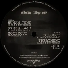Fiend (3) & Nevermind – Human Junk EP (Vinyl, 12")