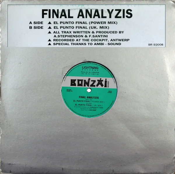Final Analyzis – El Punto Final