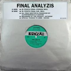 Final Analyzis – El Punto Final (Vinyl, 12")