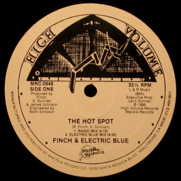 Finch & Electric Blue – The Hot Spot
