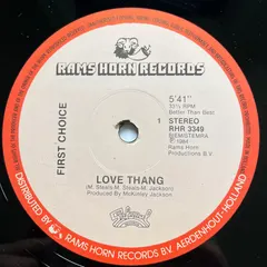 First Choice – Love Thang (Vinyl, 12")