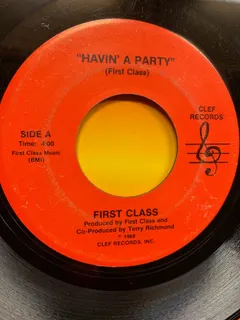 First Class (26) – Havin' A Party (Vinyl, 7")