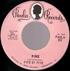 Five By Five – Fire / Hang Up (Vinyl, 7")