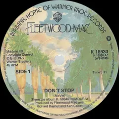 Fleetwood Mac – Don't Stop (Vinyl, 7")
