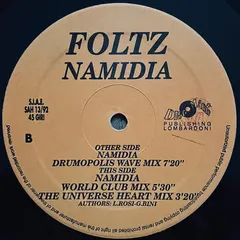Foltz – Namidia (Vinyl, 12")