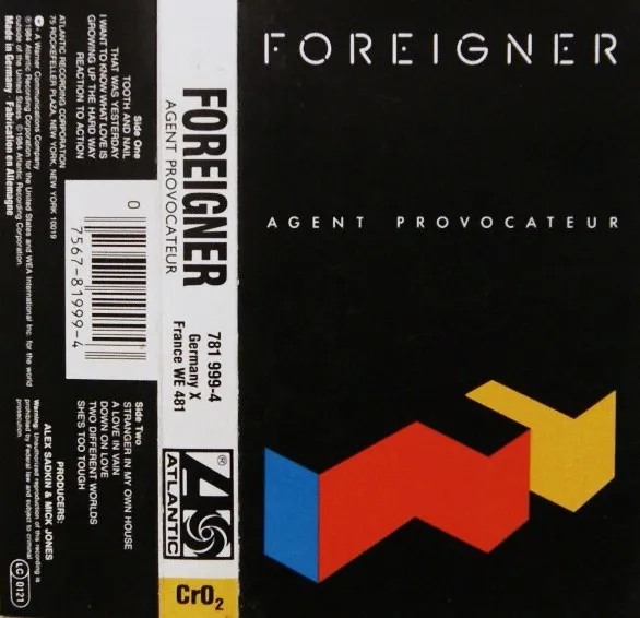 Foreigner – Agent Provocateur