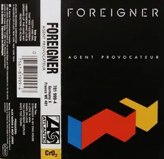Foreigner – Agent Provocateur (Cassette, Album)