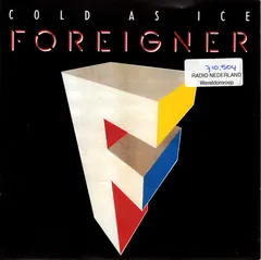Foreigner – Cold As Ice (Vinyl, 7")