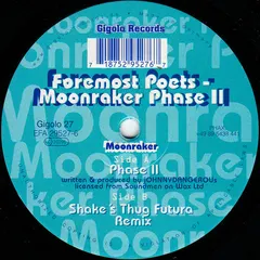 Foremost Poets – Moonraker Phase II (Vinyl, 12")