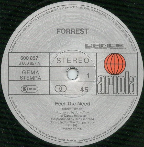 Forrest – Feel The Need