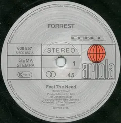 Forrest – Feel The Need (Vinyl, 12")