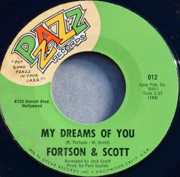 Fortson* & Scott* – My Dream Of You / Sweet Lover