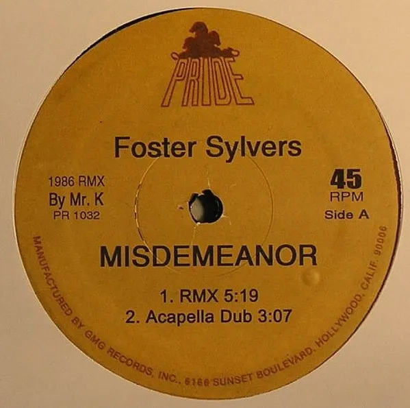 Foster Sylvers – Misdemeanor