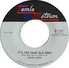 Four Tops Tamla Motown – It's The Same Old Song (Vinyl, 7")