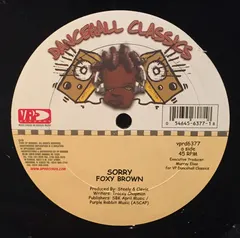 Foxy Brown (2) – Sorry (Vinyl, 12")
