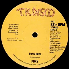 Foxy T.K. Disco – Party Boys (Vinyl, 12")