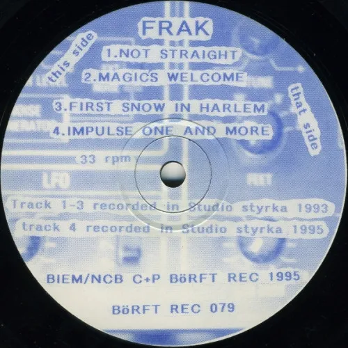 Frak – Not Straight