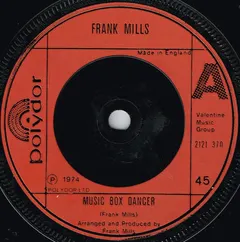 Frank Mills – Music Box Dancer (Vinyl, 7")