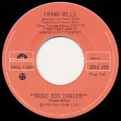 Frank Mills Polydor – Music Box Dancer (Vinyl, 7")