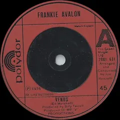 Frankie Avalon Polydor – Venus (Vinyl, 7")
