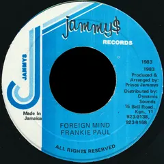 Frankie Paul – Foreign Mind (Vinyl, 7")