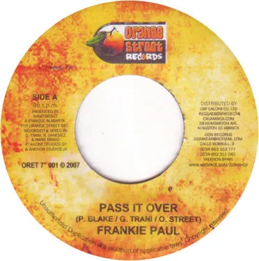 Frankie Paul – Pass It Over