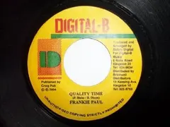 Frankie Paul – Quality Time (Vinyl, 7")