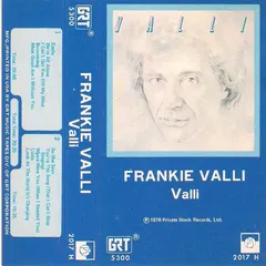 Frankie Valli – Valli (Cassette, Album)