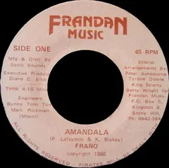 Frano – Amandala (Vinyl, 7")