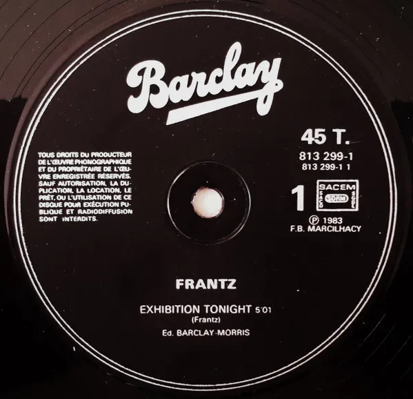 Frantz (2) – Exhibition Tonight