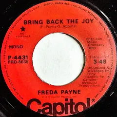 Freda Payne – Bring Back The Joy (Vinyl, 7")