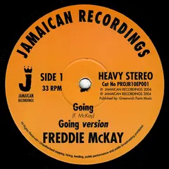 Freddie McKay / Ronnie Davis – Going / Tonight (Vinyl, 10")