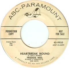 Freddie Neil* – Heartbreak Bound (Vinyl, 7")