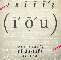 Freeez RCA Victor – I.O.U. (Vinyl, 7")