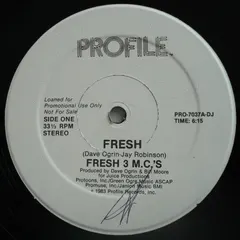 Fresh 3 M.C.'s* – Fresh (Vinyl, 12")