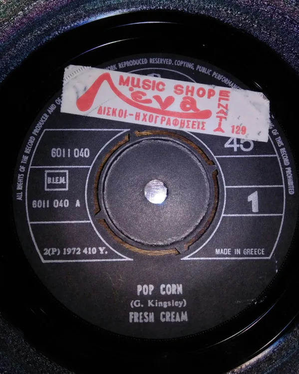 Fresh Cream – Pop Corn