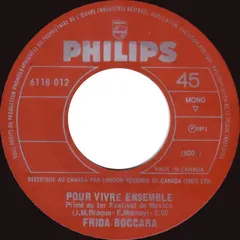Frida Boccara – Pour Vivre Ensemble (Vinyl, 7")