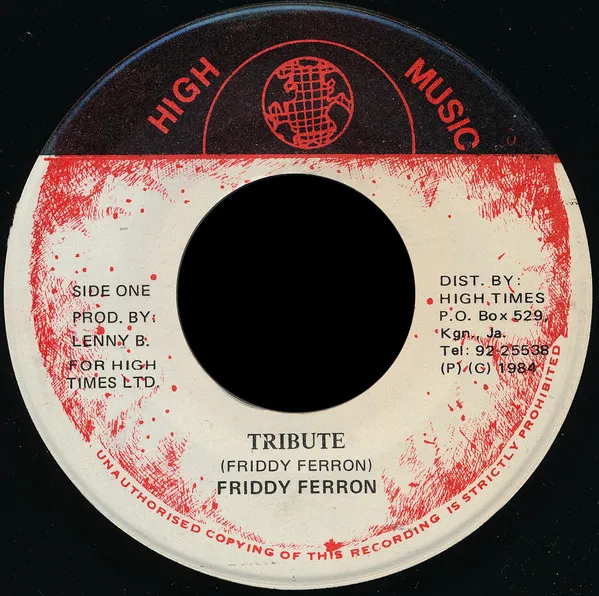 Friddy Ferron – Tribute