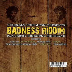 Friendly Fire Band Featuring Various – Badness Riddim (CD, Album)