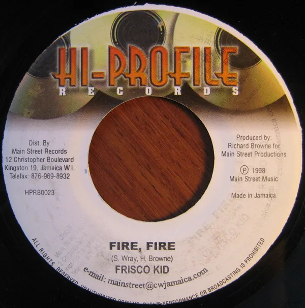 Frisco Kid – Fire, Fire