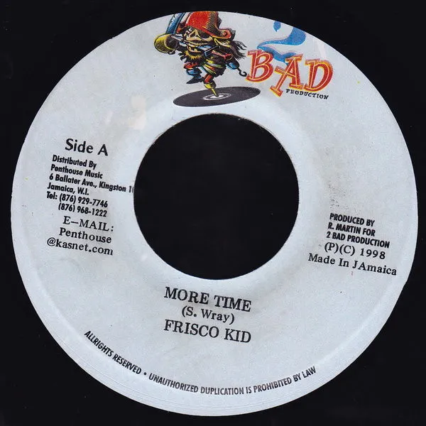 Frisco Kid – More Time