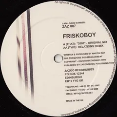 Friskoboy – 2000 (Vinyl, 12")
