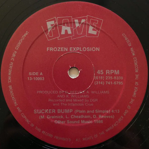 Frozen Explosion – Sucker Bump