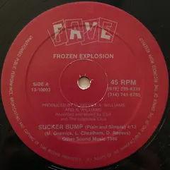 Frozen Explosion – Sucker Bump (Vinyl, 12")