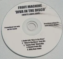 Fruit Machine (2) – Diva In The Disco (CDr, Single)