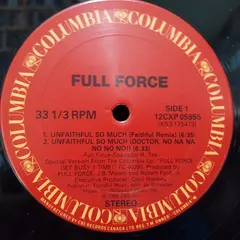 Full Force Columbia – Unfaithful So Much (Vinyl, 12")