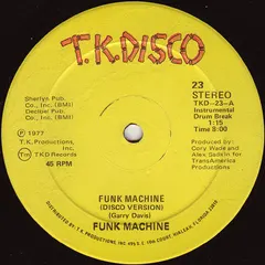 Funk Machine (2) T.K. Disco – Funk Machine (Vinyl, 12")