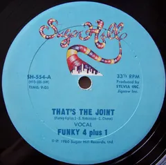 Funky 4 Plus 1* – That's The Joint (Vinyl, 12")