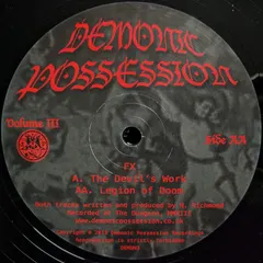 FX (2) – Demonic Possession Volume 3 (Vinyl, 12")
